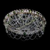 Люстра Каскад Ажур 700 мм зеленый в Сочи Люстра Каскад Ажур 700 мм зеленый в Сочи