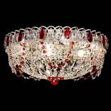 Люстра Каскад Ажур Красная белая в Сочи