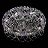 Люстра Каскад Ажур 700 мм фиолетовый в Сочи Люстра Каскад Ажур 700 мм фиолетовый в Сочи