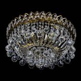 Люстра Каскад шар под бронзу в Сочи