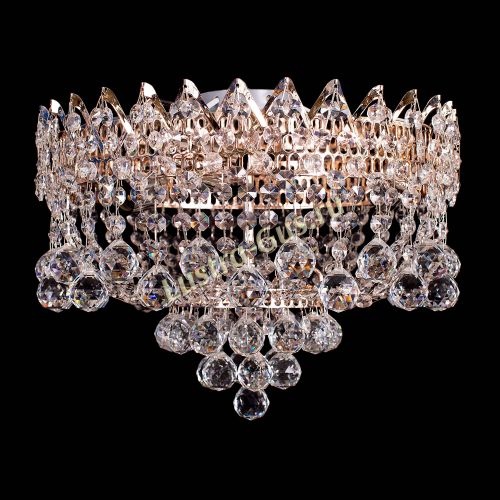 Люстра Катерина Корона шар в Сочи Гусь Хрустальный