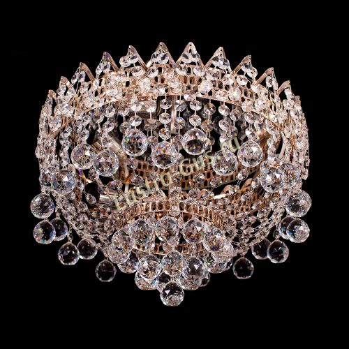 Люстра Катерина Корона шар в Сочи Гусь Хрустальный