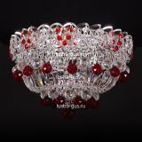 Люстра Катерина шар красная в Сочи