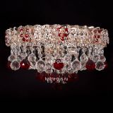 Люстра Катерина шар красная в Сочи