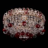 Люстра Катерина шар красная в Сочи