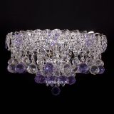 Люстра Катерина шар сиреневая в Сочи