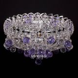 Люстра Катерина шар сиреневая в Сочи