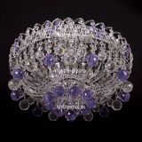 Люстра Катерина шар сиреневая в Сочи