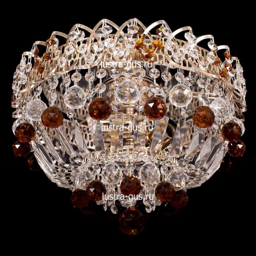 Люстра Катерина Шар чайная в Сочи Гусь Хрустальный