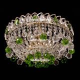 Люстра Катерина Шар Журавлик зеленая в Сочи