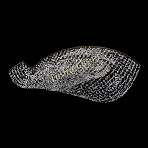 Люстра Хрустальная Волна под бронзу в Сочи Гусь Хрустальный