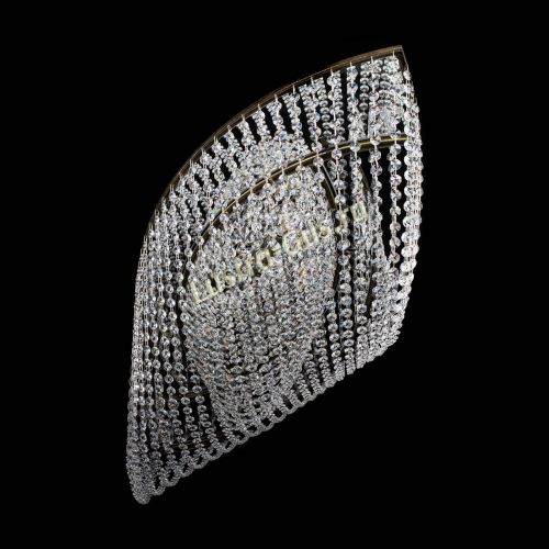 Люстра Хрустальная Волна под бронзу в Сочи Гусь Хрустальный