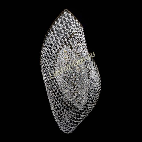 Люстра Хрустальная Волна под бронзу в Сочи Гусь Хрустальный