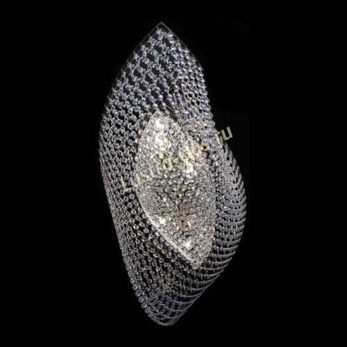 Люстра Хрустальная Волна под бронзу в Сочи Гусь Хрустальный