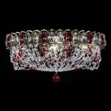 Люстра Хрустальный Каскад Ажур под бронзу Красная в Сочи Люстра Хрустальный Каскад Ажур под бронзу Красная в Сочи