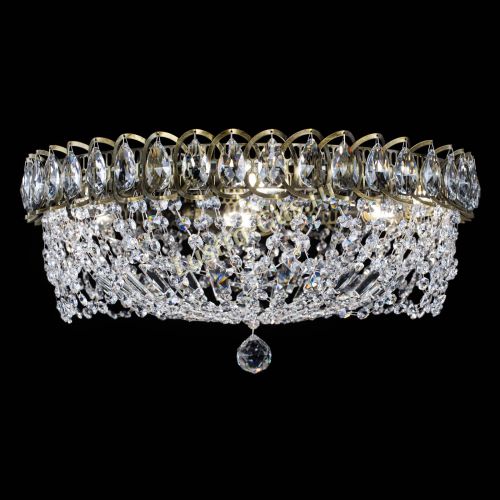 Люстра Хрустальный Каскад Ажур под бронзу в Сочи Гусь Хрустальный