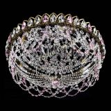 Люстра Хрустальный Каскад Ажур под бронзу Розовая в Сочи Люстра Хрустальный Каскад Ажур под бронзу Розовая в Сочи