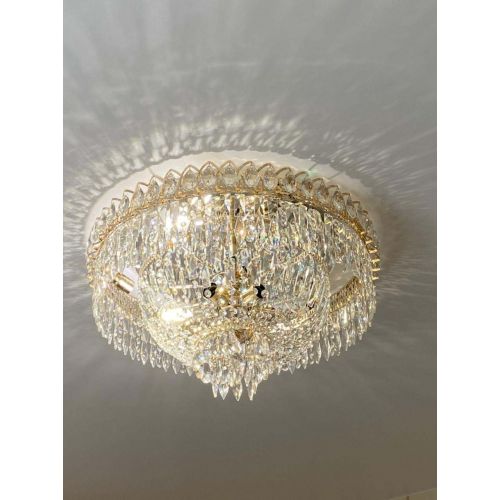 Люстра Хрустальный Каскад Перо в Сочи Гусь Хрустальный