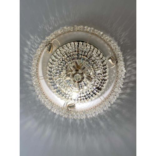 Люстра Хрустальный Каскад Перо в Сочи Гусь Хрустальный