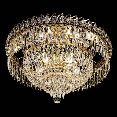 Люстра Хрустальный Каскад Перо в Сочи Гусь Хрустальный