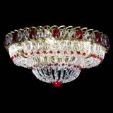 Люстра Кольцо Классика Пластинка красная под бронзу в Сочи