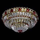 Люстра Кольцо Классика Пластинка красная под бронзу в Сочи