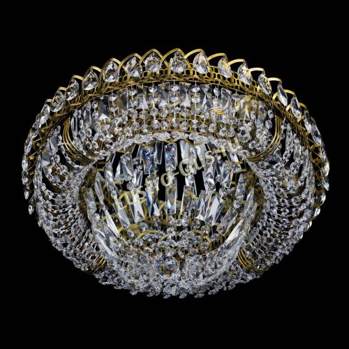 Люстра Кольцо Классика Пластинка под бронзу в Сочи Гусь Хрустальный