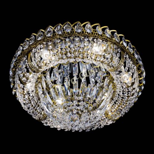 Люстра Кольцо Классика Пластинка под бронзу в Сочи Гусь Хрустальный