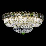 Люстра Кольцо Классика Пластинка зеленая под бронзу в Сочи