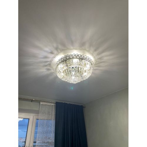 Люстра Кольцо Классика Пластинка под бронзу в Сочи Гусь Хрустальный