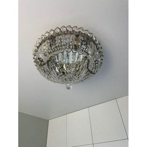 Люстра Кольцо Классика Пластинка под бронзу в Сочи Гусь Хрустальный