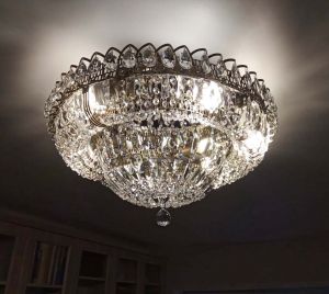 Люстра Кольцо Классика Пластинка под бронзу в Сочи отзыв и фото покупателя