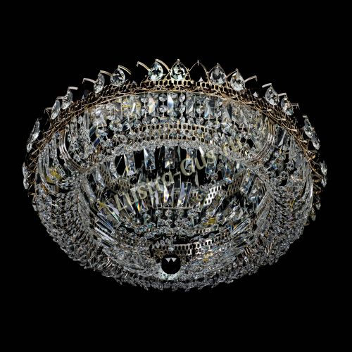 Люстра Кольцо Классика Пластинка черная в Сочи Гусь Хрустальный