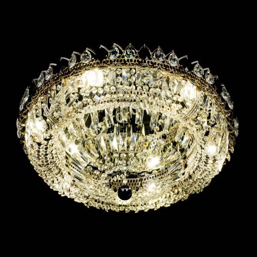 Люстра Кольцо Классика Пластинка черная в Сочи Гусь Хрустальный