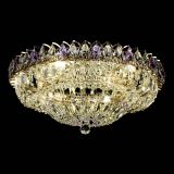 Люстра Кольцо Классика Пластинка фиолетовая в Сочи