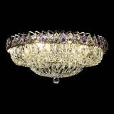 Люстра Кольцо Классика Пластинка фиолетовая в Сочи