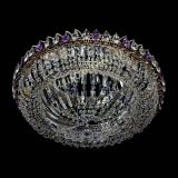 Люстра Кольцо Классика Пластинка фиолетовая в Сочи