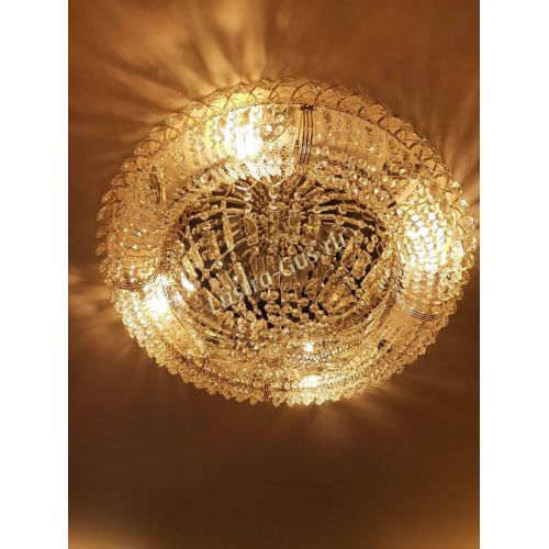 Люстра Кольцо Классика Пластинка 700 мм в Сочи Гусь Хрустальный