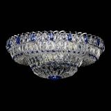 Люстра Кольцо Пластинка 600 мм синяя в Сочи Люстра Кольцо Пластинка 600 мм синяя в Сочи