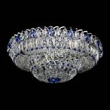 Люстра Кольцо Пластинка 600 мм синяя в Сочи Люстра Кольцо Пластинка 600 мм синяя в Сочи