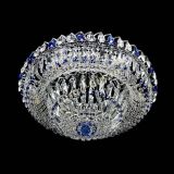 Люстра Кольцо Пластинка 600 мм синяя в Сочи Люстра Кольцо Пластинка 600 мм синяя в Сочи