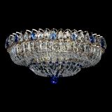 Люстра Кольцо Классика Пластинка синяя в Сочи