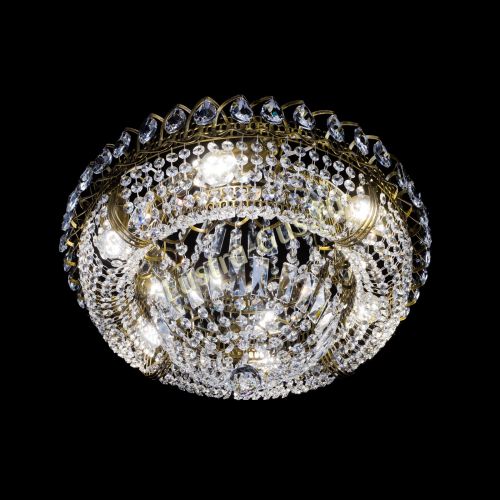 Люстра Кольцо Классика под бронзу 6 ламп в Сочи Гусь Хрустальный