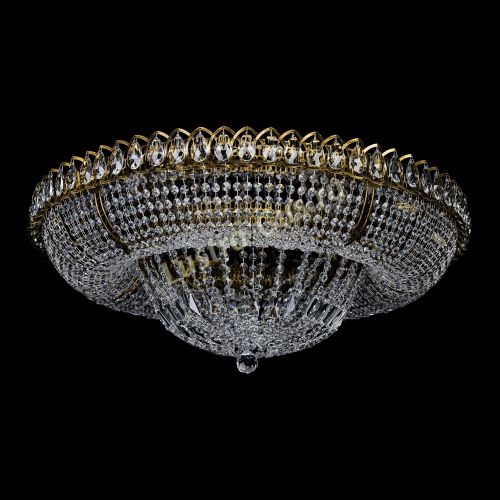 Люстра Кольцо Классика 10 ламп под бронзу в Сочи Гусь Хрустальный