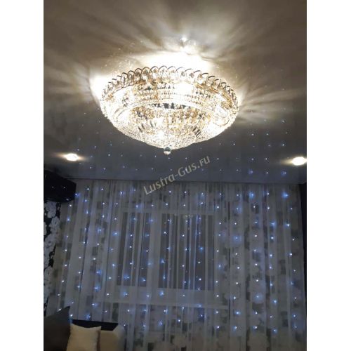 Люстра Кольцо Классика в Сочи Гусь Хрустальный