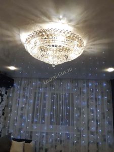 Люстра Кольцо Классика в Сочи отзыв и фото покупателя