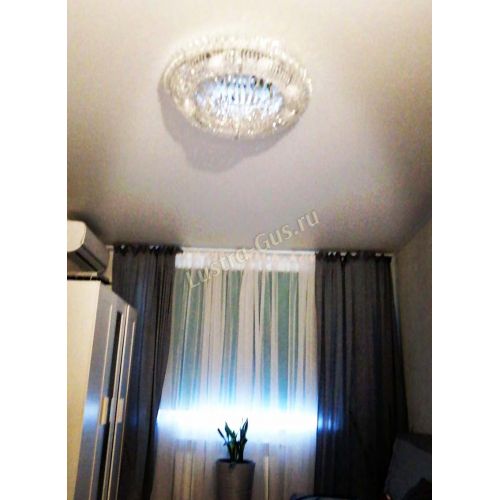 Люстра Кольцо Классика 700 мм в Сочи Гусь Хрустальный