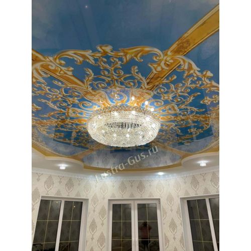 Люстра Кольцо Классика в Сочи Гусь Хрустальный