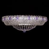 Люстра Кольцо Классика фиолетовая в Сочи