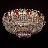 Люстра Кольцо Классика красная в Сочи